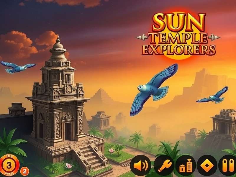 Sun Temple Explorers Game Screenshot